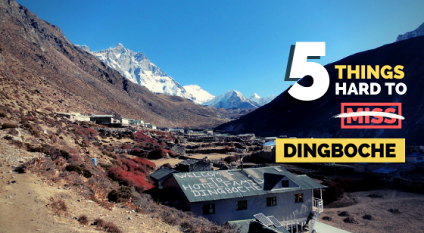 5 things hard to miss at Dingboche